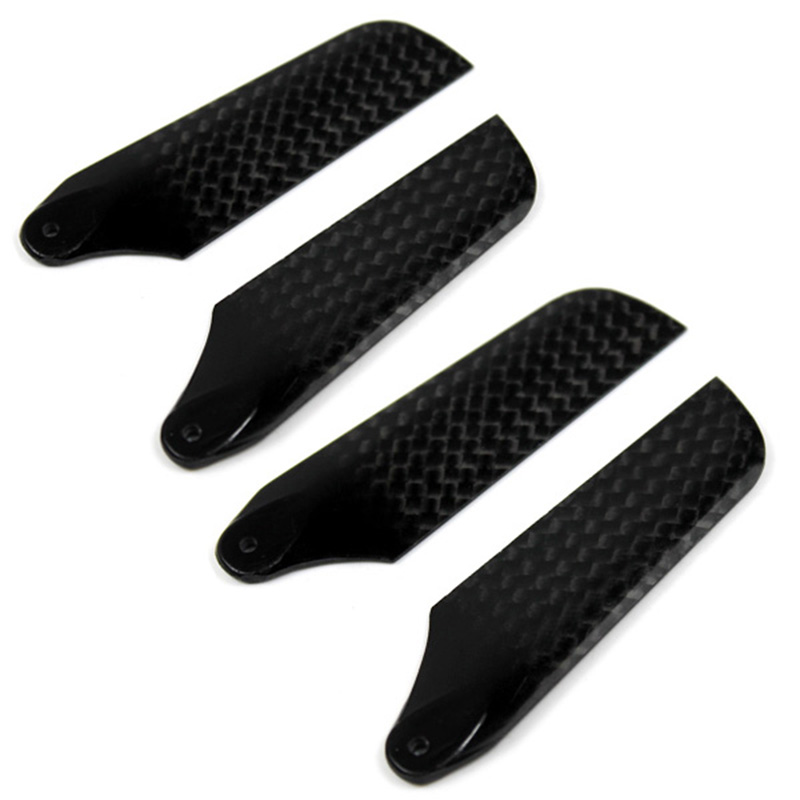Rc Helicopter Nitro - 2 Pasang Ta 62Mm Serat Karbon