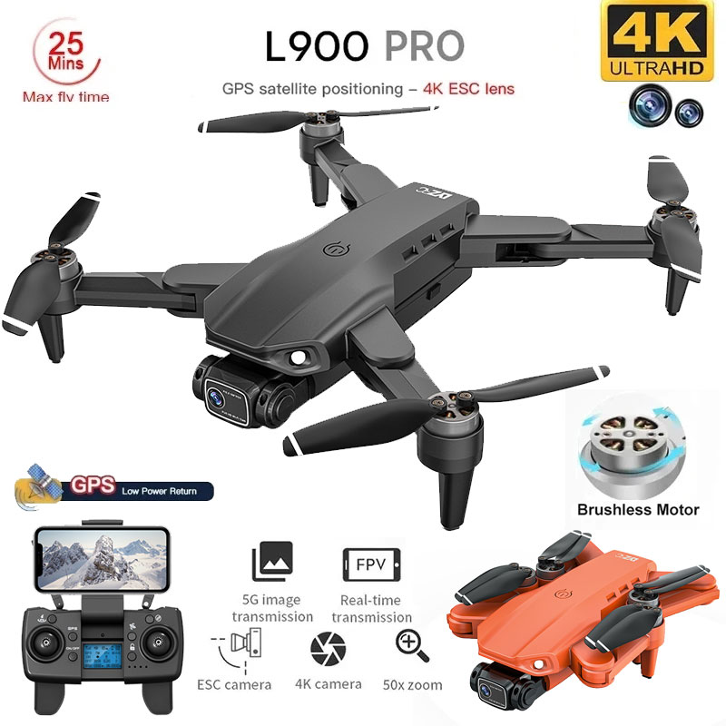 Rc Helicopter Case - L900 Pro Drone mainan kamera ganda