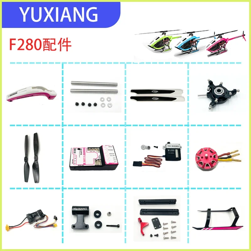Rc Helicopter Coaxial - YUXIANG F280 6CH helikopter RC 3D