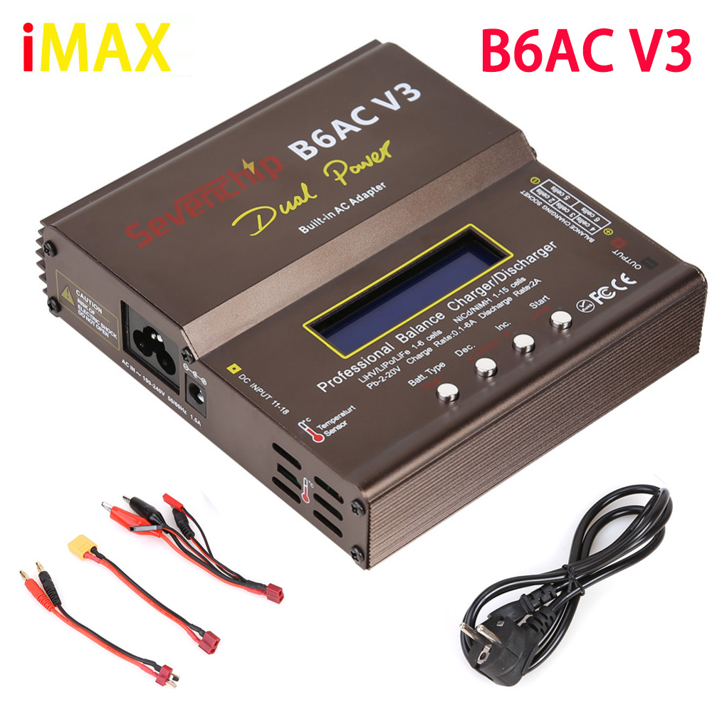 Rc Helicopter Charger - 80W IMAX B6AC V3 Pengisi Daya