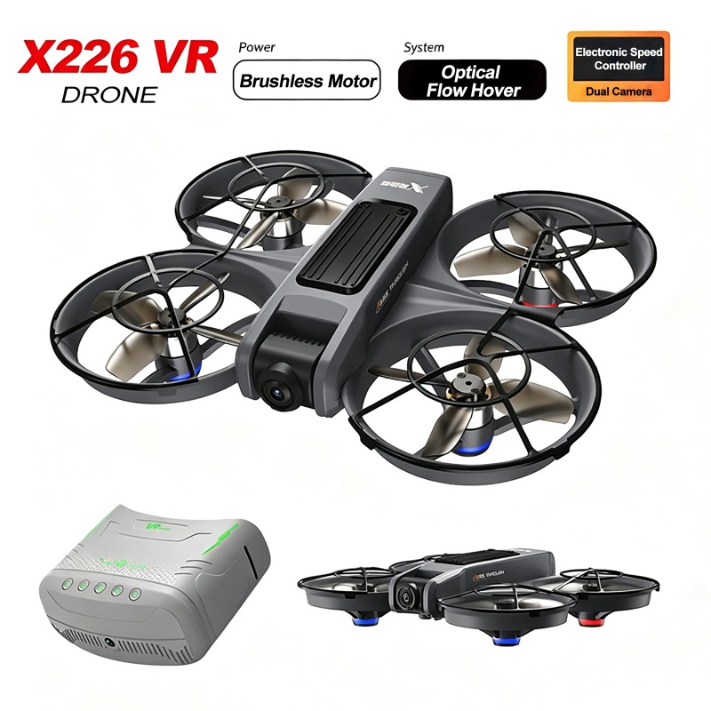 Rc Helicopter Large - Drone VR Besar Kamera Sudut Lebar