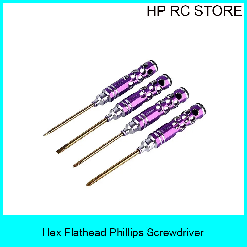 Rc Helicopter Tool Kit - 4 Buah Set Obeng Phillips Kepala