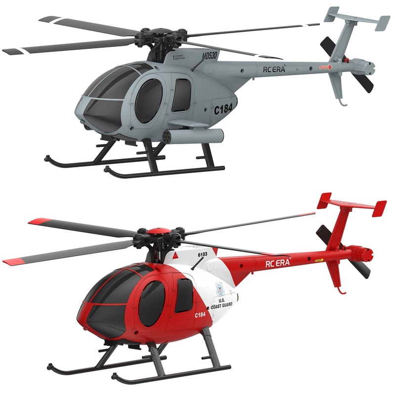 Rc Helicopter Single Rotor - RCERA C184 MD530 Helikopter RC 4