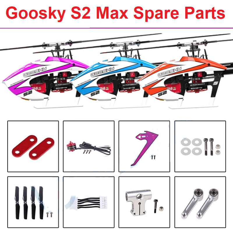 Rc Helicopter Coaxial - GOOSKY S2 MAX RC Helicopter Suku