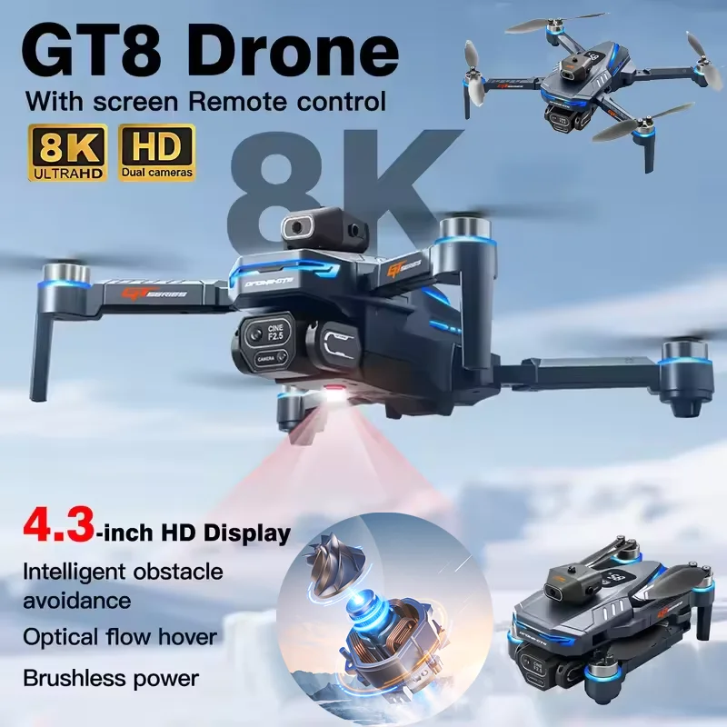 Rc Helicopter Charger - Drone 4K Baru Terlaris ANATEL Homologado,