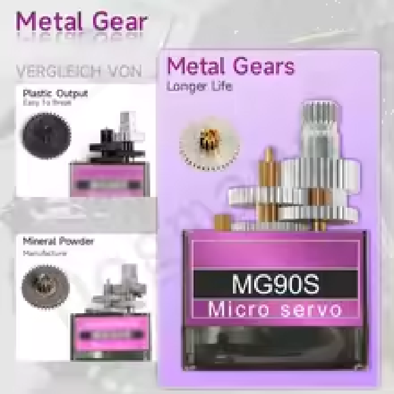 MG90S Metal Gear Servo 9g SG90 - Rc Helicopter Mini ulasan dan harga