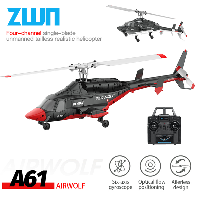 Helikopter RC A61 2.4G 6-Axis  - Rc Helicopter Gyro ulasan dan harga