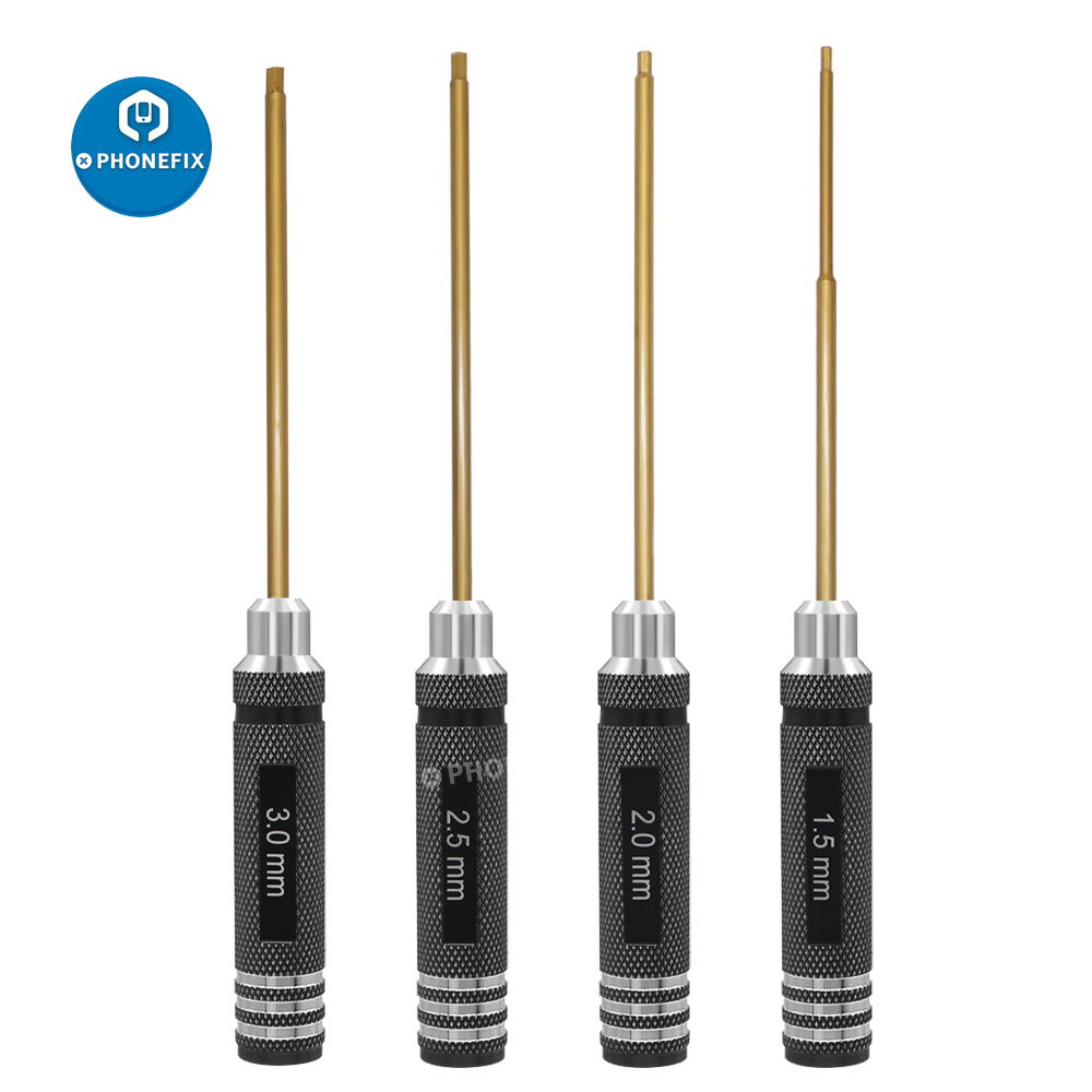 4 Buah Kit Alat Obeng Hex Univ - Rc Helicopter Tool Kit ulasan dan harga