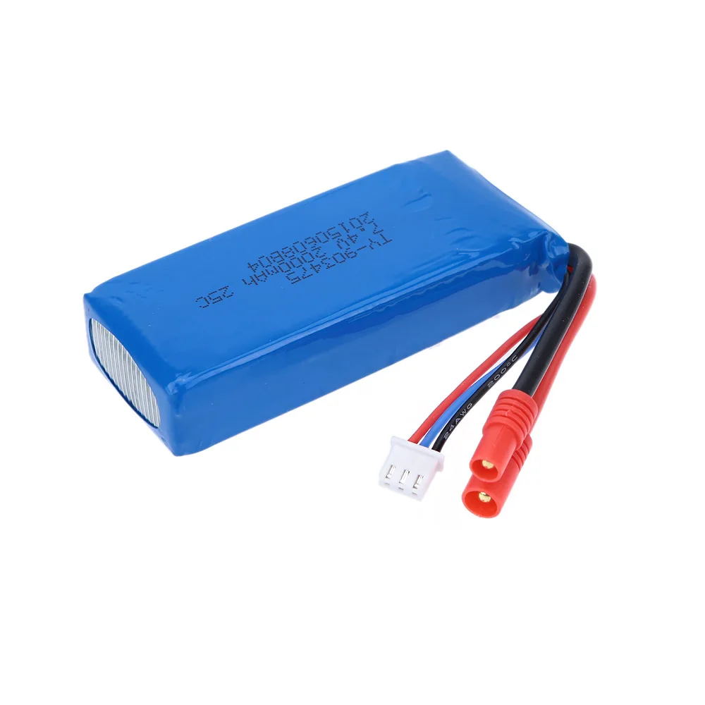 7.4V 2000M Ah (Round Konektor) - Rc Helicopter Coaxial ulasan dan harga
