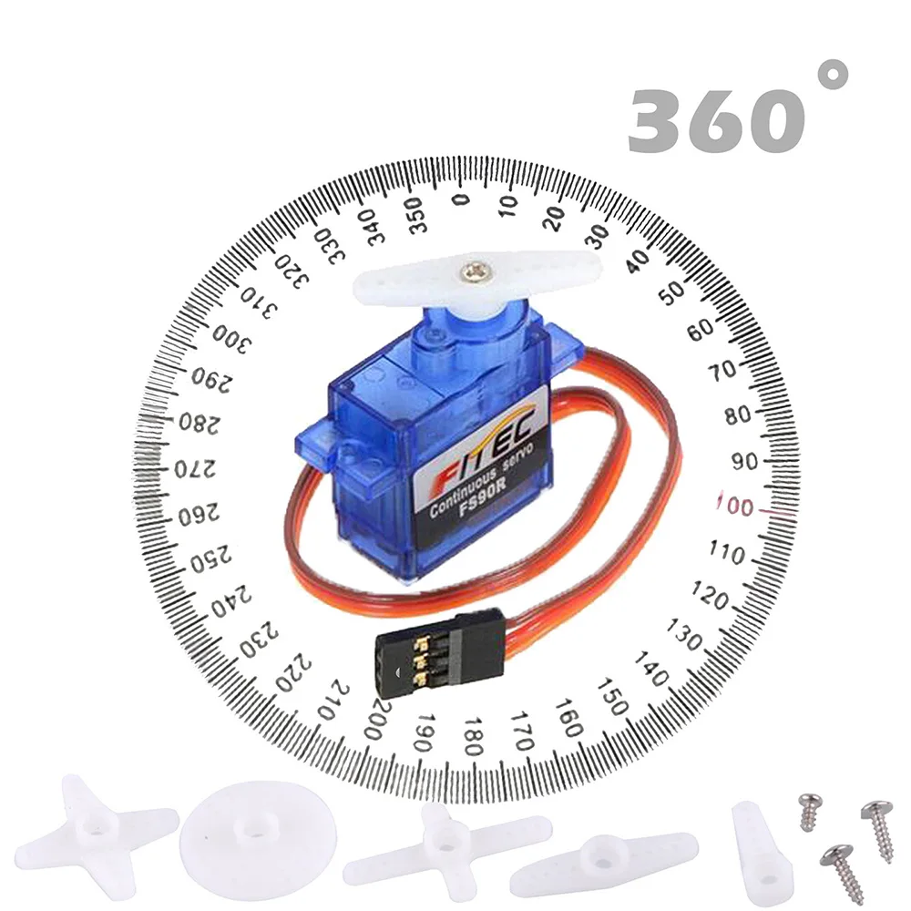 Feetech Mini FS90R mikro Servo - Rc Helicopter Mini ulasan dan harga