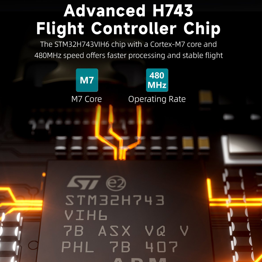 GEPRC TAKER H743 BT 8Bit 80A S - Rc Helicopter Gyro ulasan dan harga