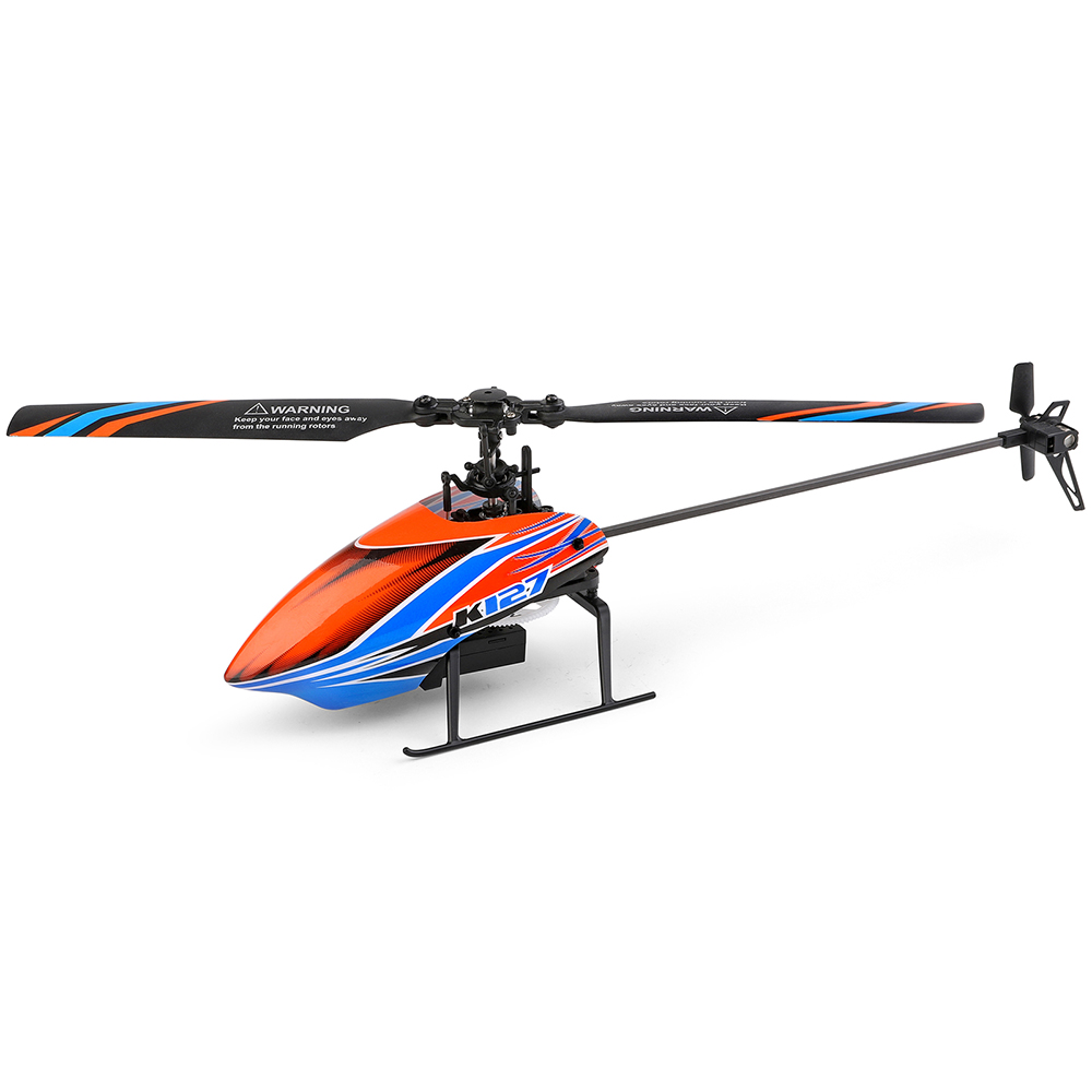 WLtoys XK K127 2.4G 4CH 6-Aixs - Rc Helicopter Gyro ulasan dan harga