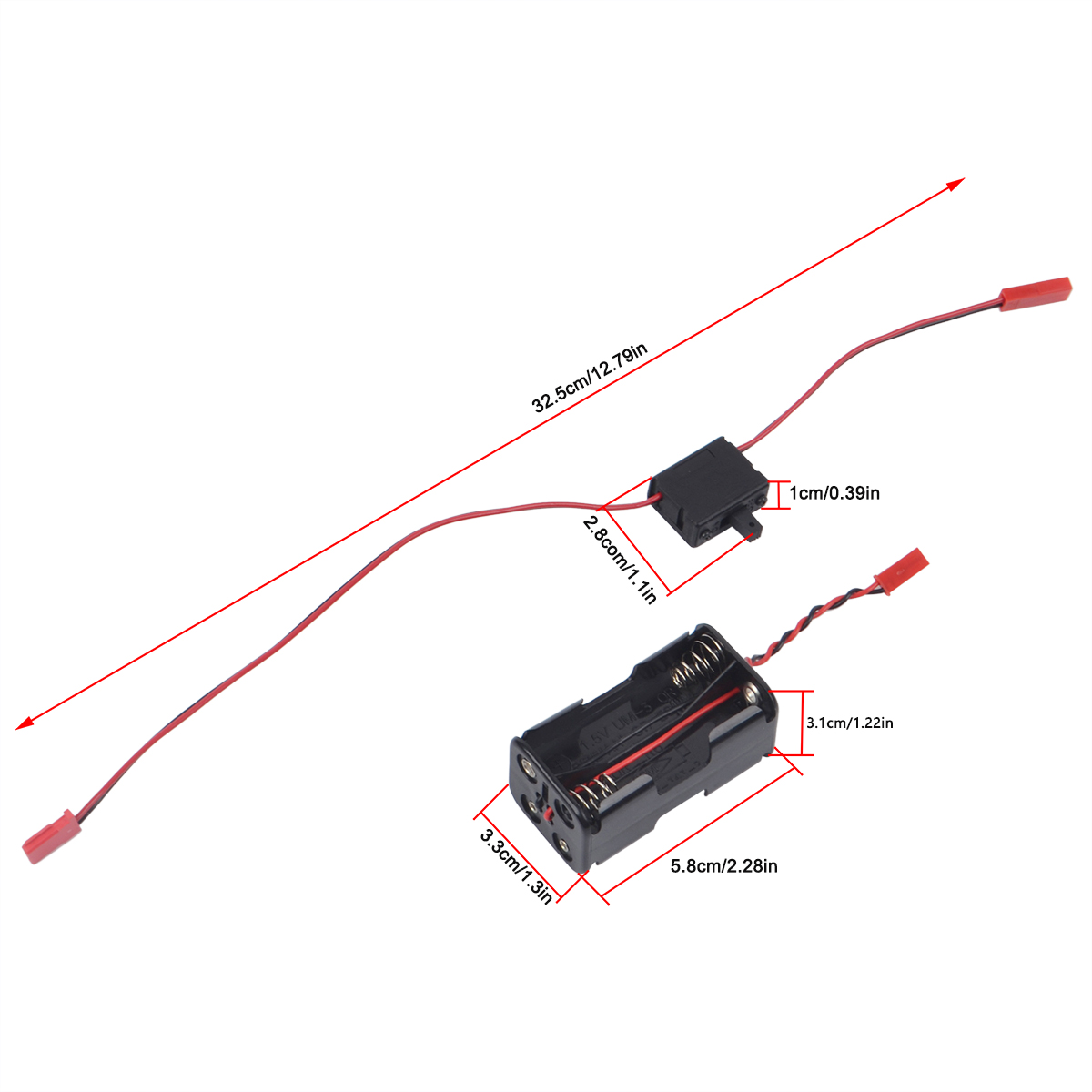 4 Sel Baterai AA Kontainer JST - Rc Helicopter Nitro ulasan dan harga