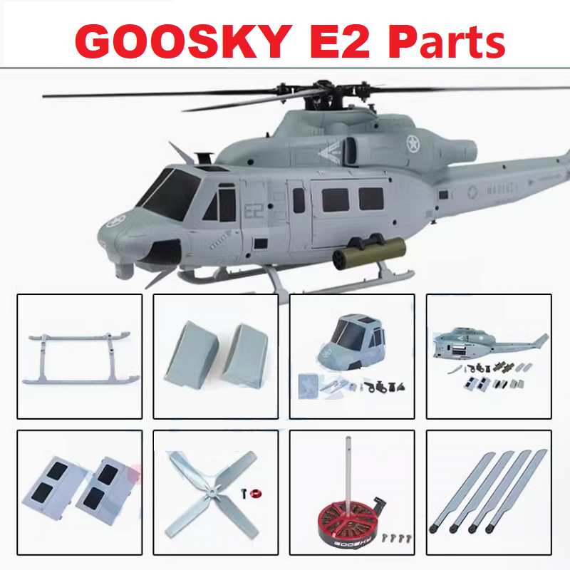 Suku Cadang untuk GOOSKY E2 UH - Rc Helicopter Blade ulasan dan harga