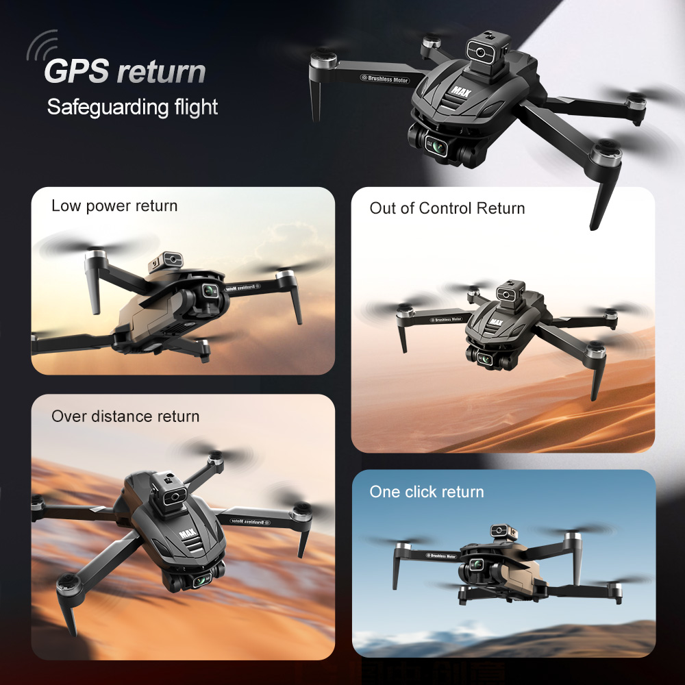 V168 PRO Max GPS Drone 8K Prof - Rc Helicopter Charger ulasan dan harga