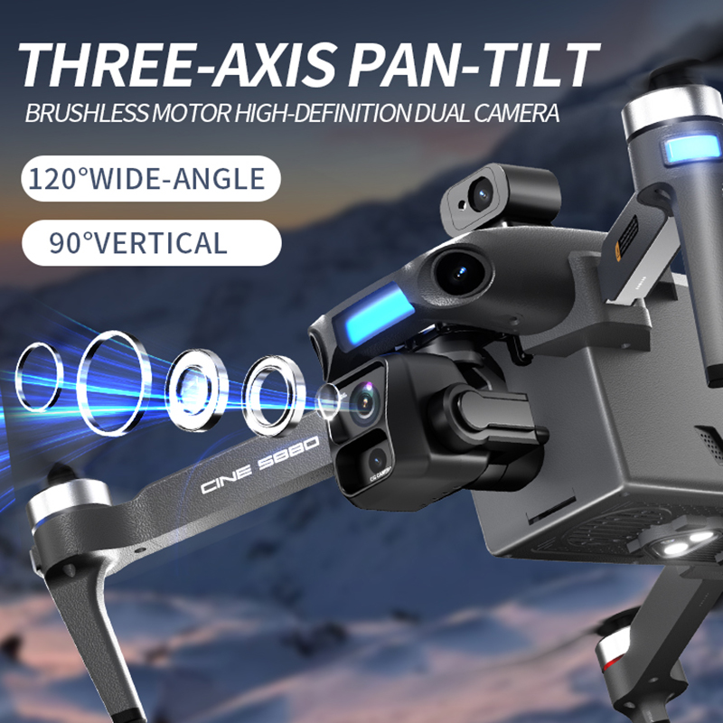 Drone Kamera Ganda 8K Baru 202 - Rc Helicopter Charger ulasan dan harga
