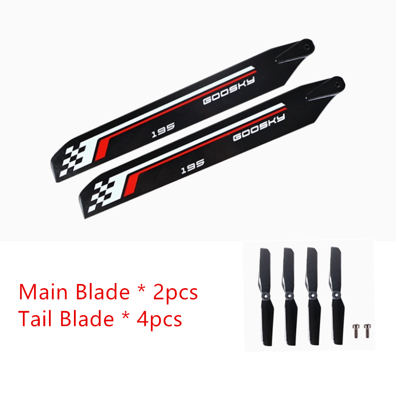 GOOSKY S2 Max / S2 Ultra 6CH R - Rc Helicopter Blade ulasan dan harga