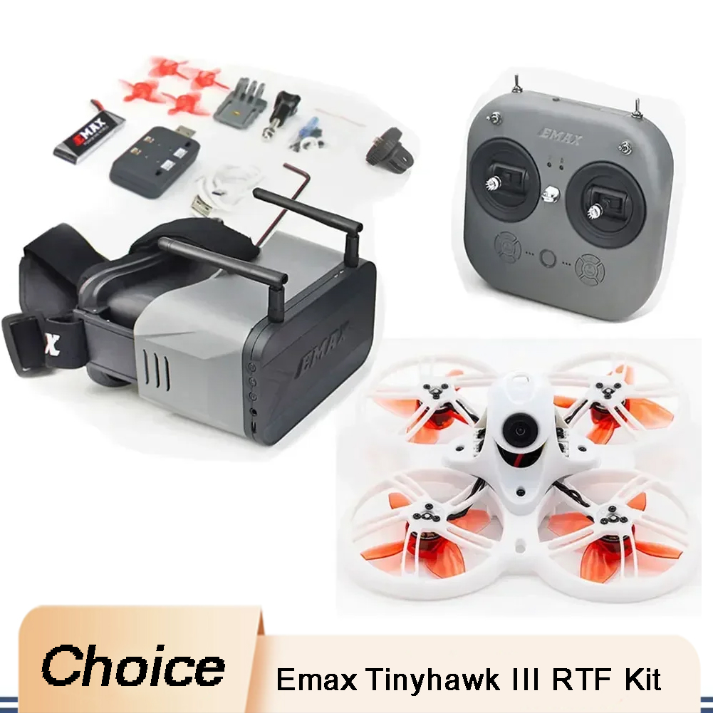 EMAX Tinyhawk III Siap Terbang - Rc Helicopter Gas ulasan dan harga