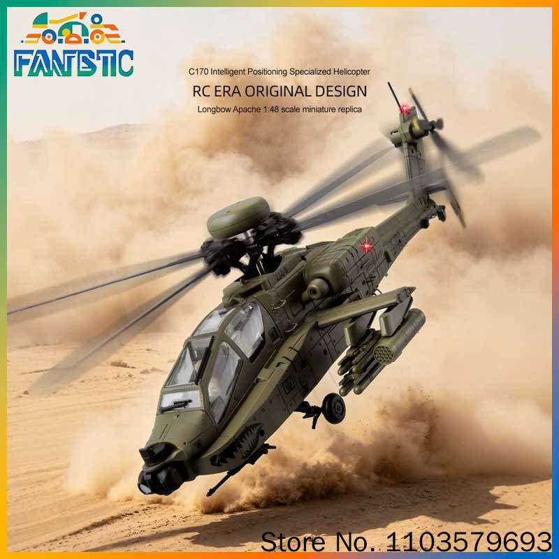 Helikopter Rc Era Rc Ah 64d Ap - Rc Helicopter Single Rotor ulasan dan harga