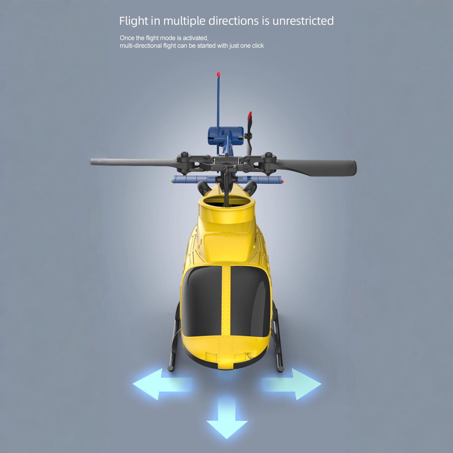 Helikopter RC Bell 206 Skala A - Rc Helicopter Single Rotor ulasan dan harga