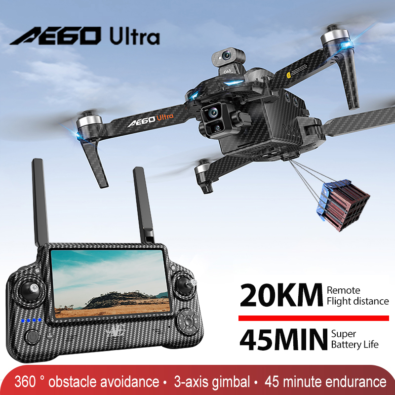Drone Profesional AE60 GPS Kam - Rc Helicopter Charger ulasan dan harga