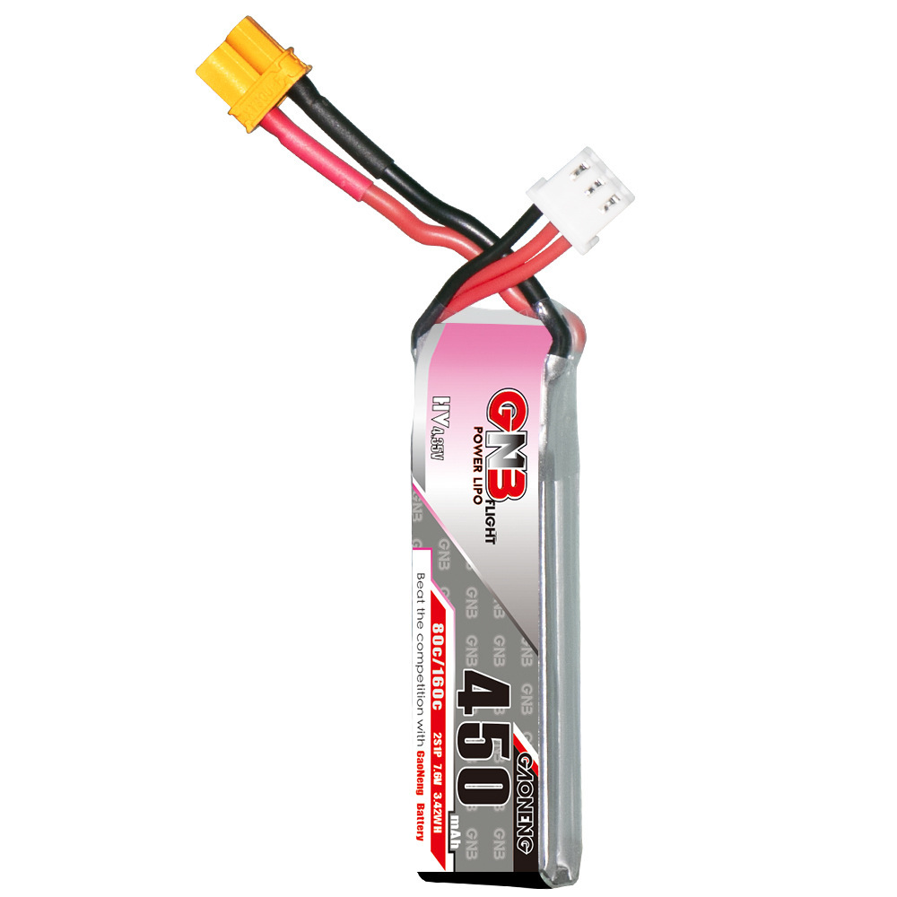 GNB baterai LiPo HV 2S 7.6V 45 - Rc Helicopter Parts ulasan dan harga