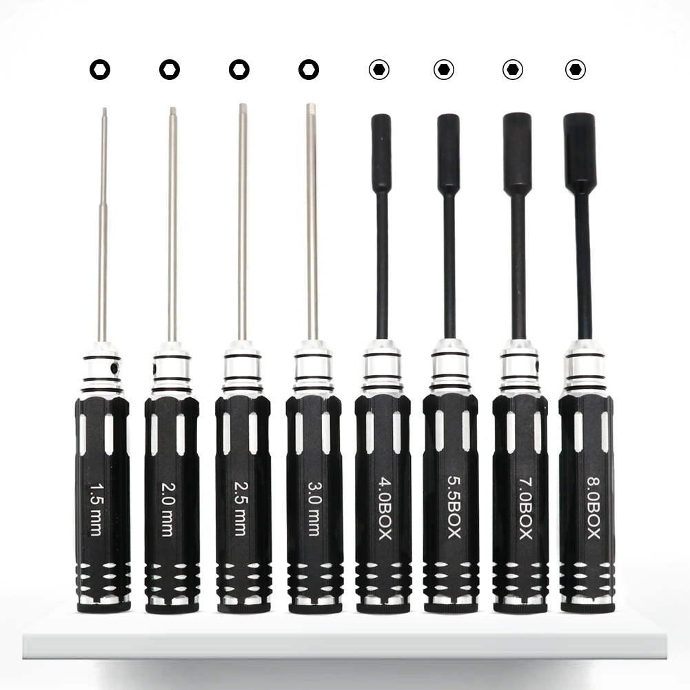 Set obeng Hex-16 buah obeng He - Rc Helicopter Tool Kit ulasan dan harga