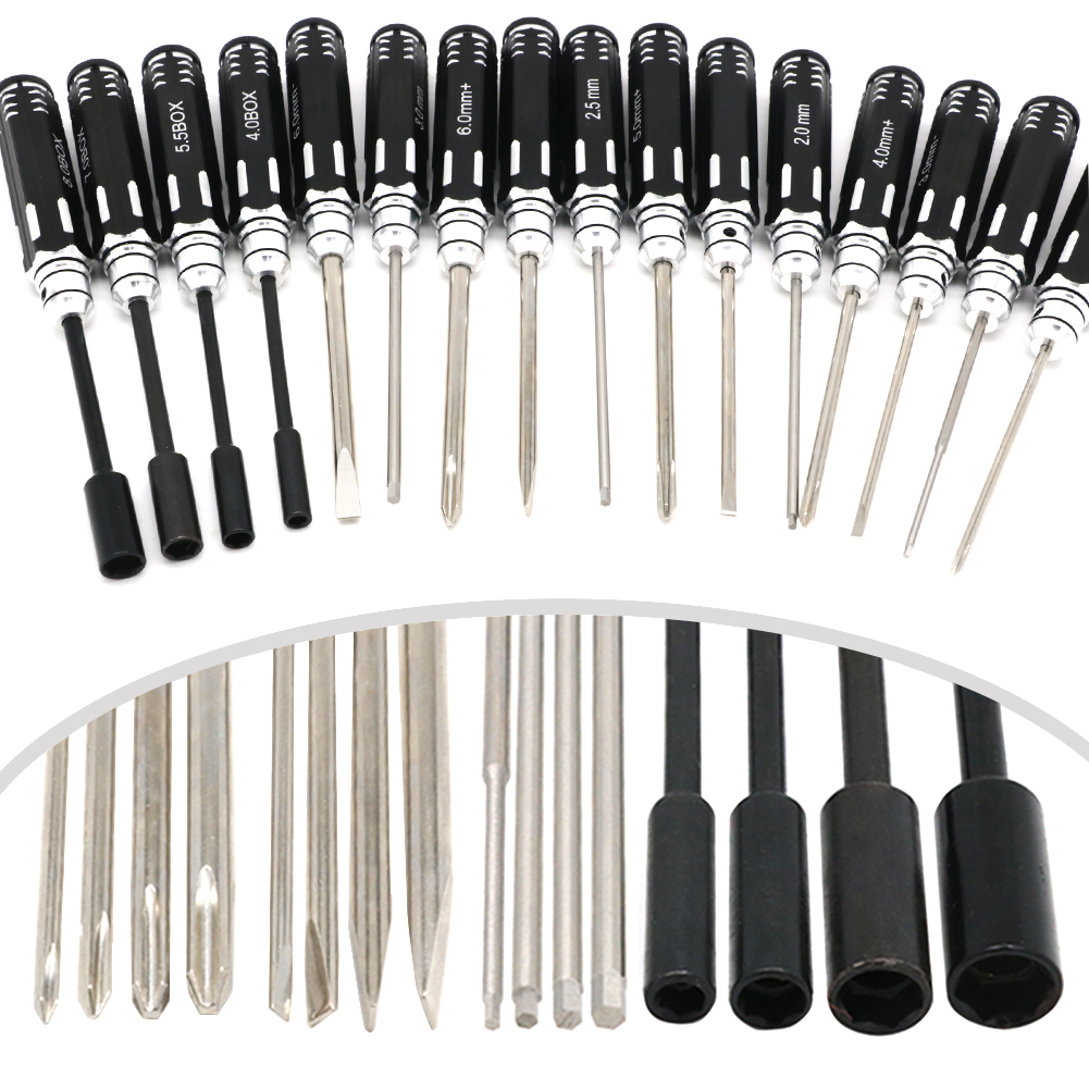 Set obeng Hex-16 buah obeng He - Rc Helicopter Tool Kit ulasan dan harga