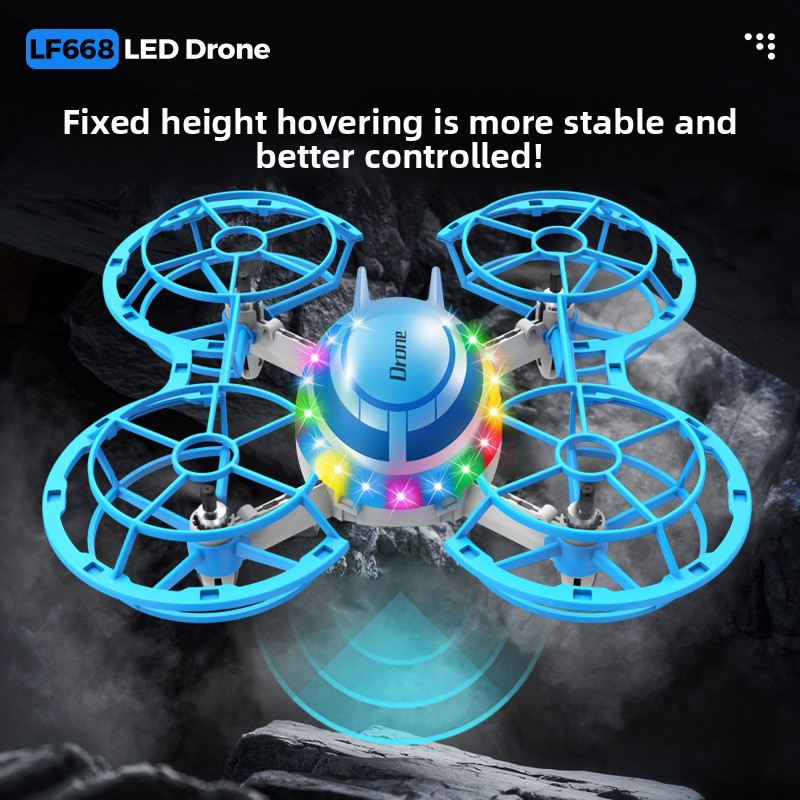 Drone RC Mini dengan Lampu LED - Rc Helicopter Electric ulasan dan harga