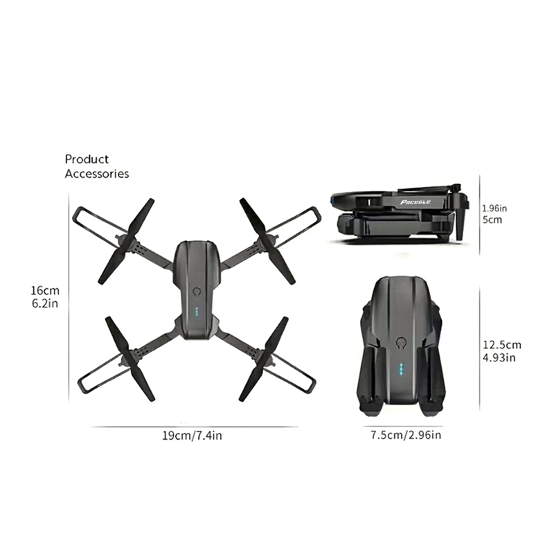 FACEGLE UAV E99 Nova RC Drone  - Rc Helicopter Electric ulasan dan harga