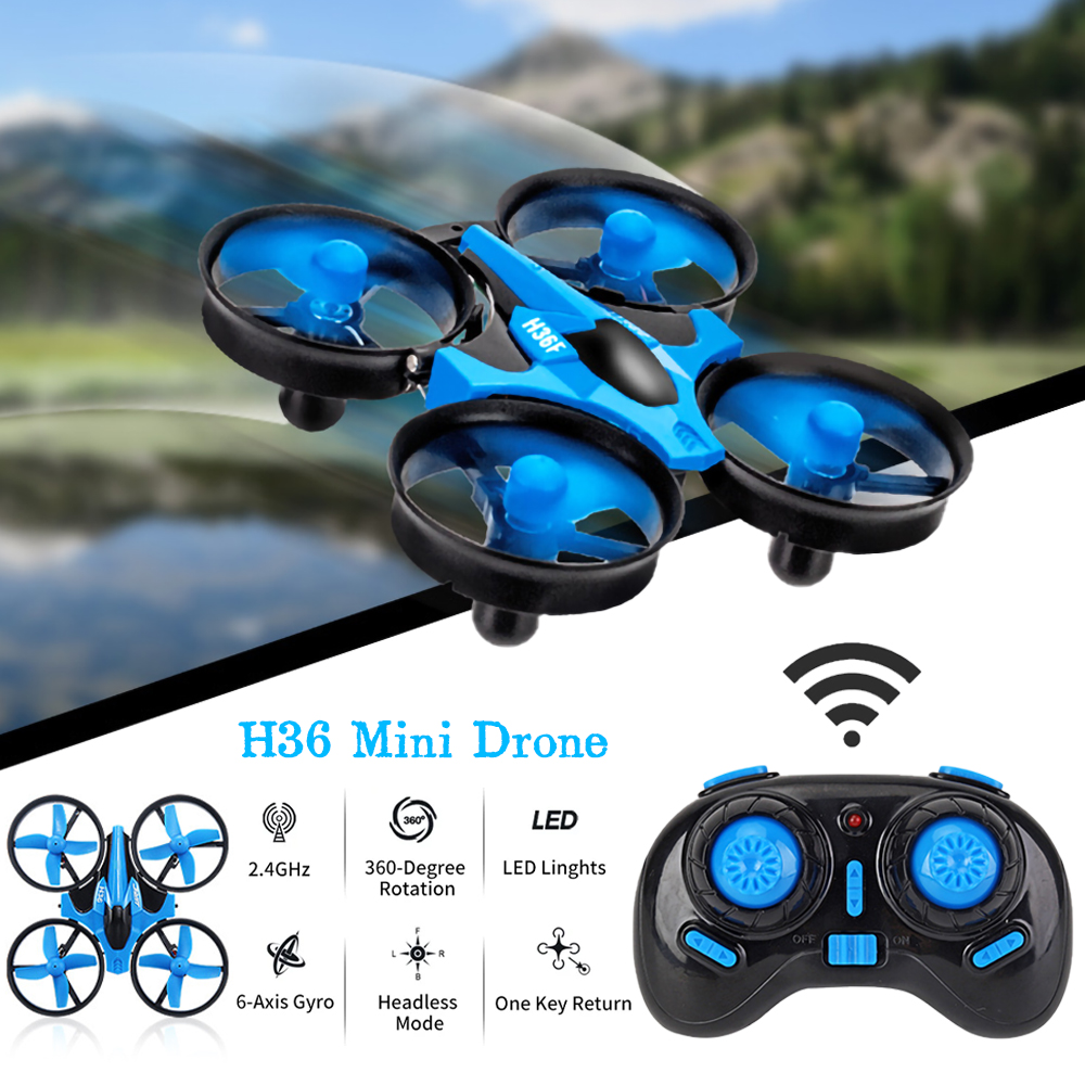 JJRC H36 Mini Drone Rc 4ch 6-A - Rc Helicopter Electric ulasan dan harga