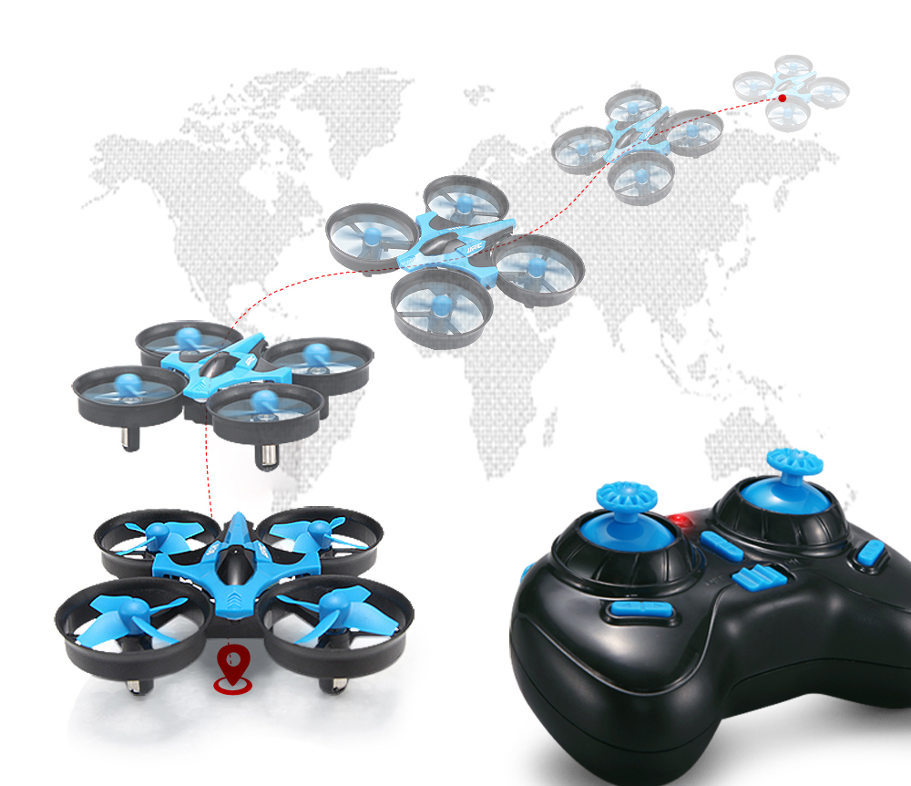 JJRC H36 Mini Drone Rc 4ch 6-A - Rc Helicopter Electric ulasan dan harga