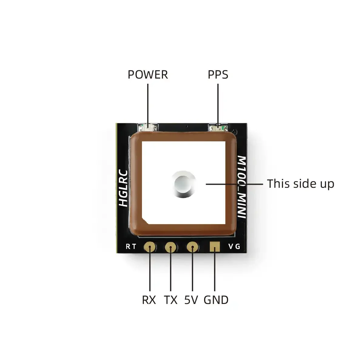 HGLRC M100 Modul GPS Mini Chip - Rc Helicopter Mini ulasan dan harga