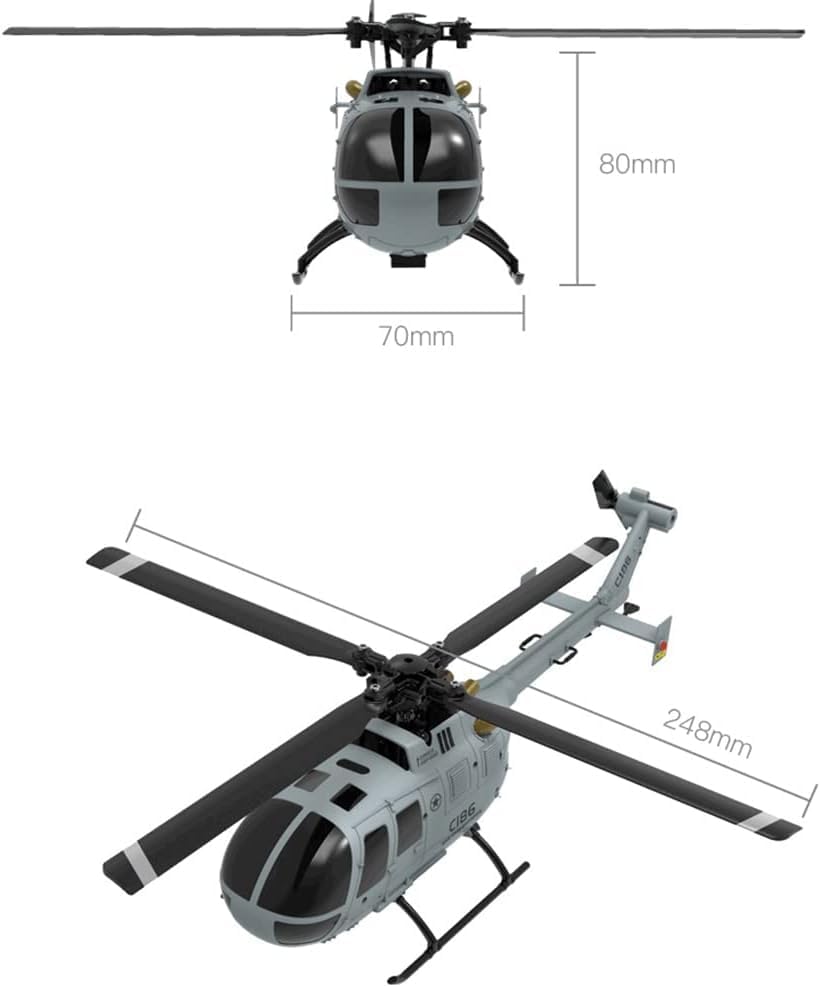 Helikopter Remote Control C186 - Rc Helicopter Single Rotor ulasan dan harga