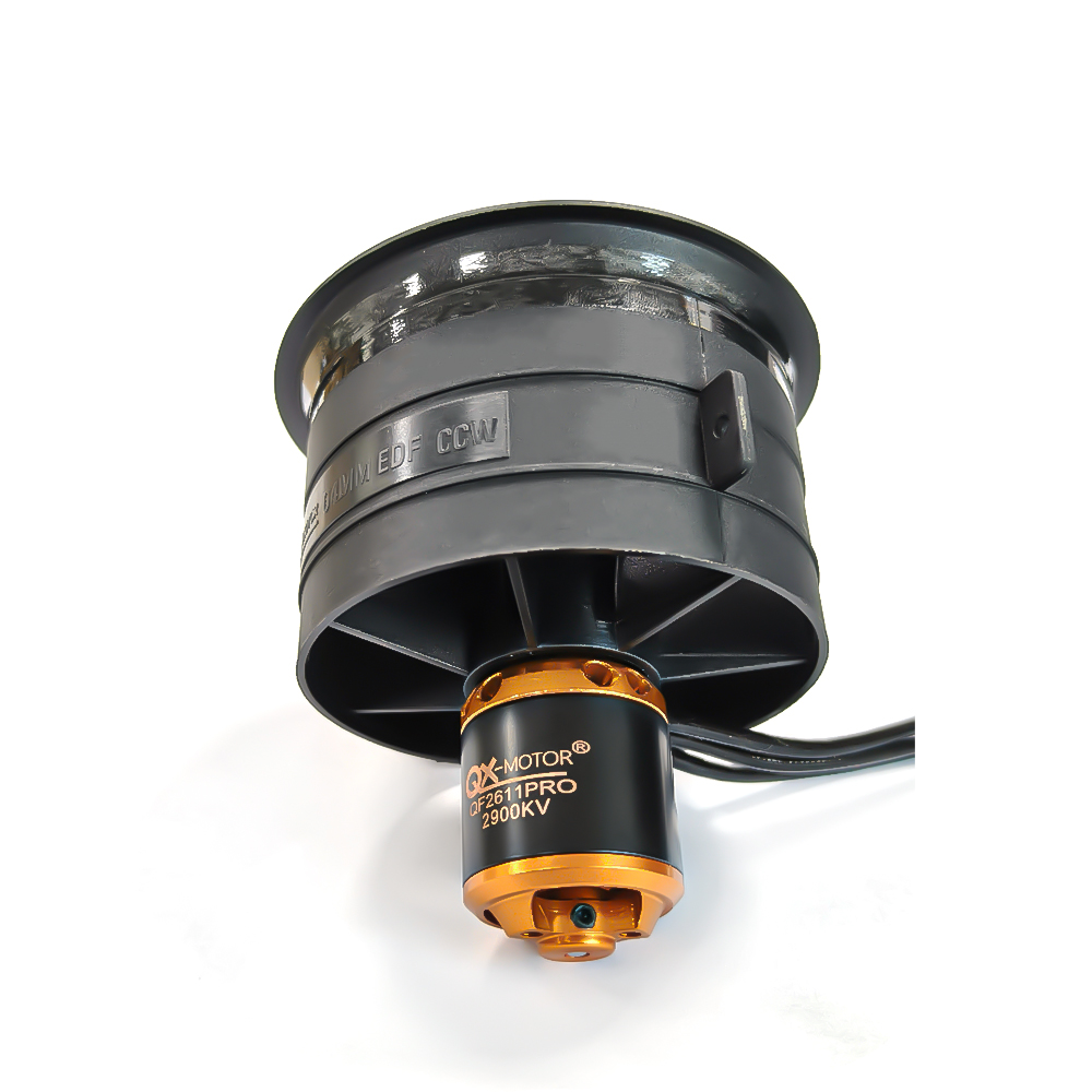 QX-MOTOR 5 Bilah 64mm EDF Duct - Rc Helicopter Blade ulasan dan harga