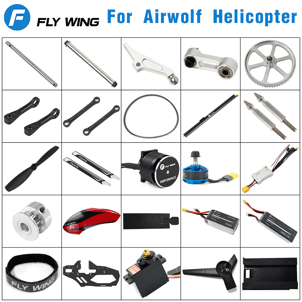 Fly Wing Airwolf bagian heliko - Rc Helicopter Nitro ulasan dan harga
