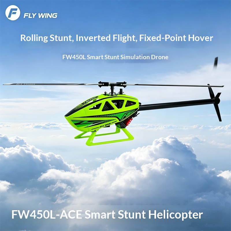 Helikopter RC Fly Wing Fw450L  - Rc Helicopter Single Rotor ulasan dan harga