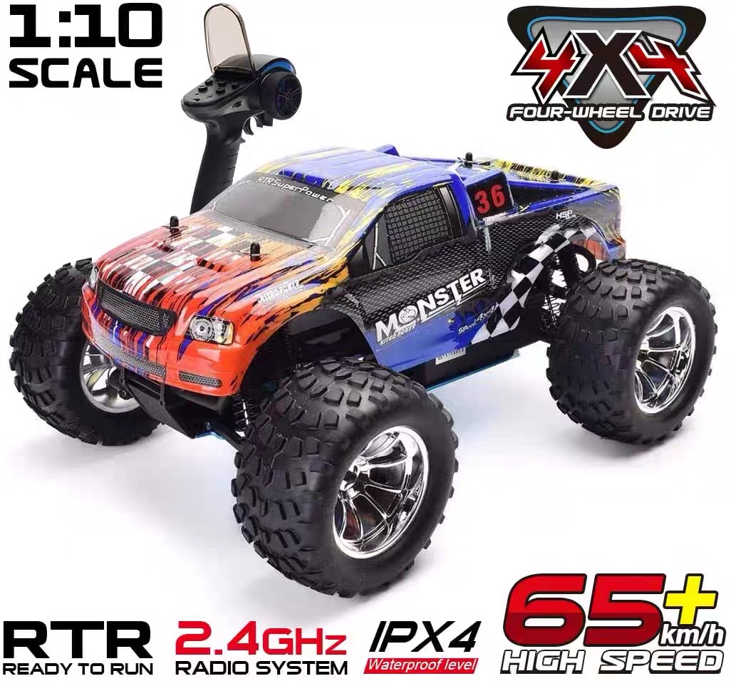 Truk RC HSP Skala 1:10 Mobil H - Rc Helicopter Nitro ulasan dan harga