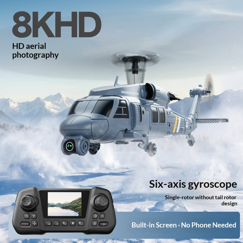 Helikopter RC 4DRC L2 Kamera U - Rc Helicopter Single Rotor ulasan dan harga