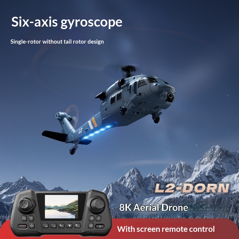 Helikopter RC 4DRC L2 Kamera U - Rc Helicopter Single Rotor ulasan dan harga
