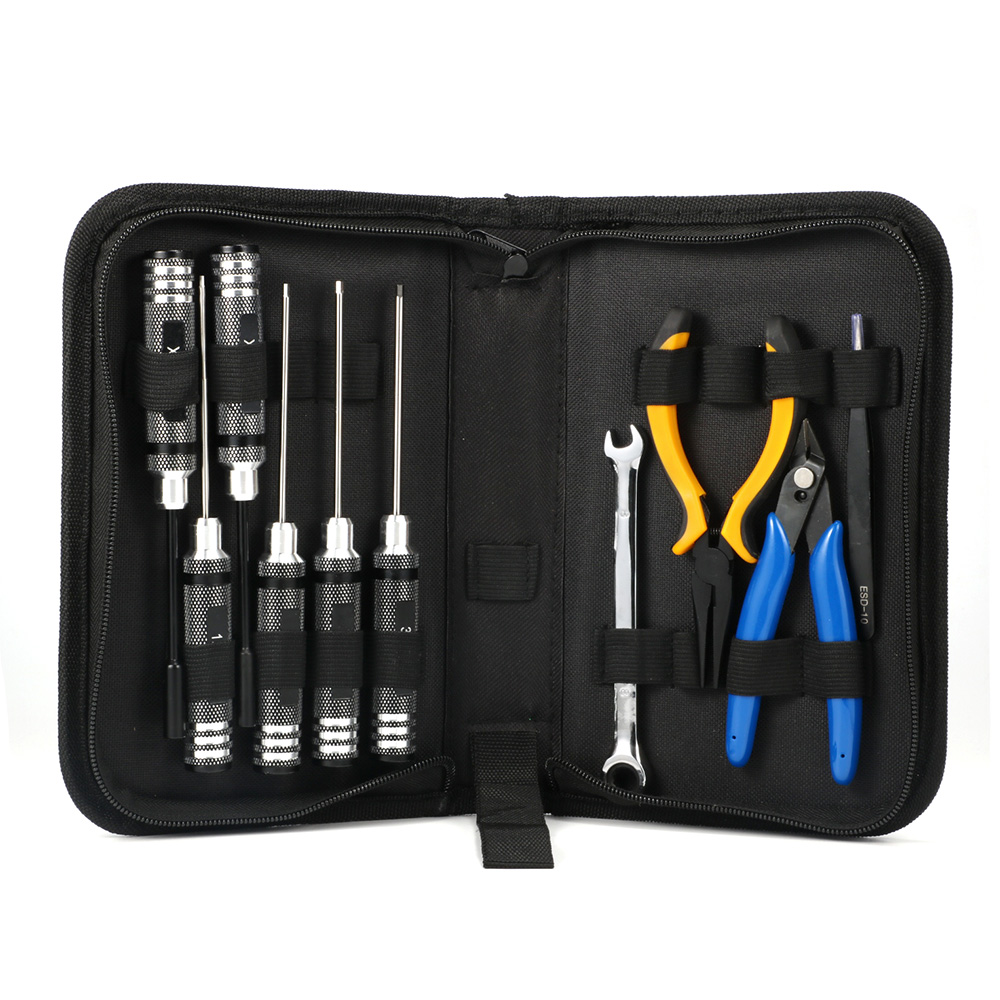 10PCS 10in1 Peralatan Perbaika - Rc Helicopter Tool Kit ulasan dan harga