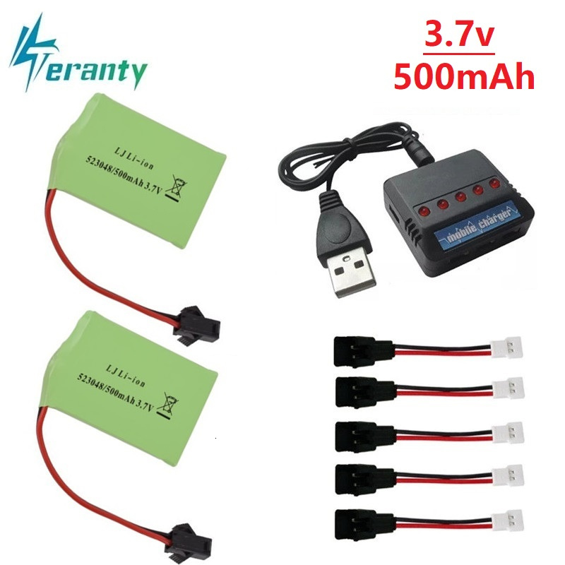 Baterai Li-ion 3.7V 500mAh 523 - Rc Helicopter Charger ulasan dan harga